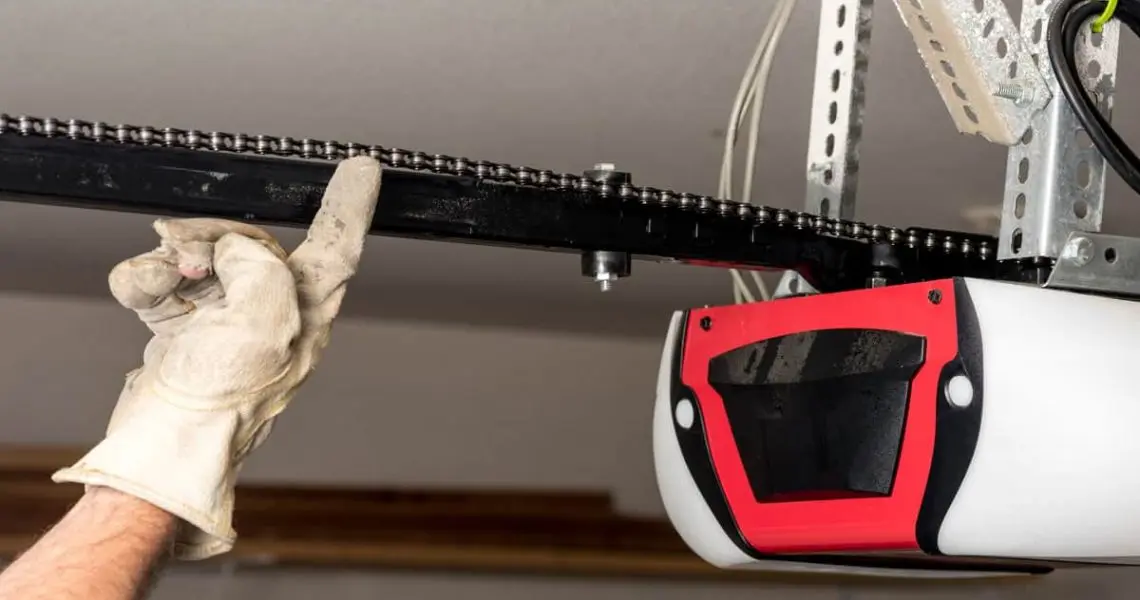 Garage Motor Belt Chain Replacement