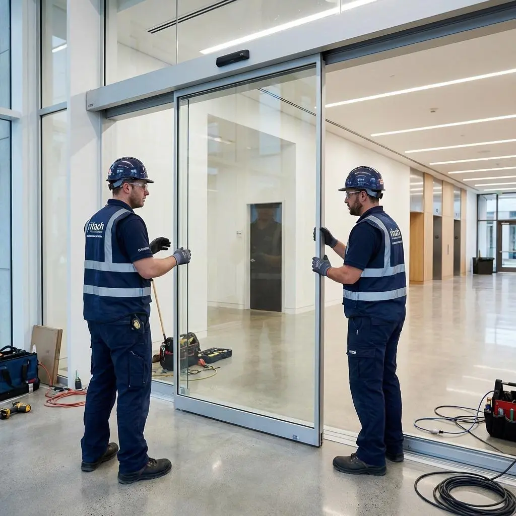 Automatic Door Installation
